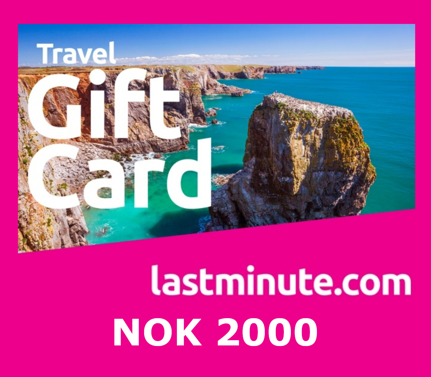 

Lastminute.com 2000 NOK Gift Card NO