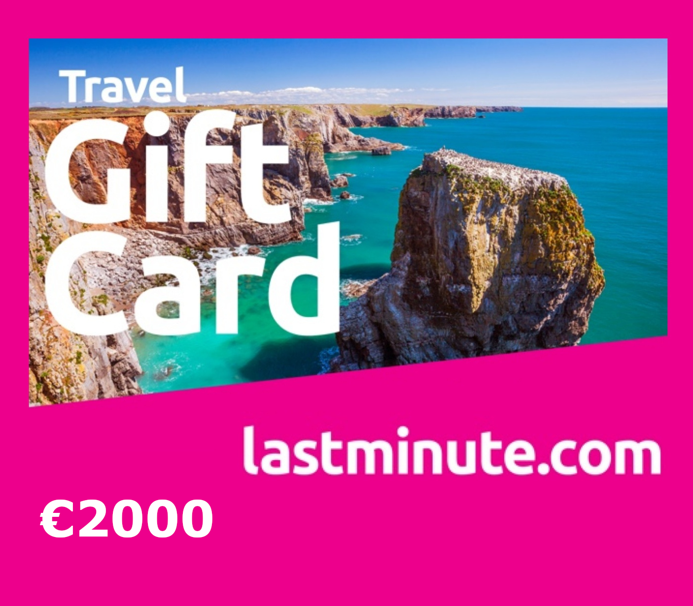 

Lastminute.com Travel Gift Card €2000 Gift Card NL