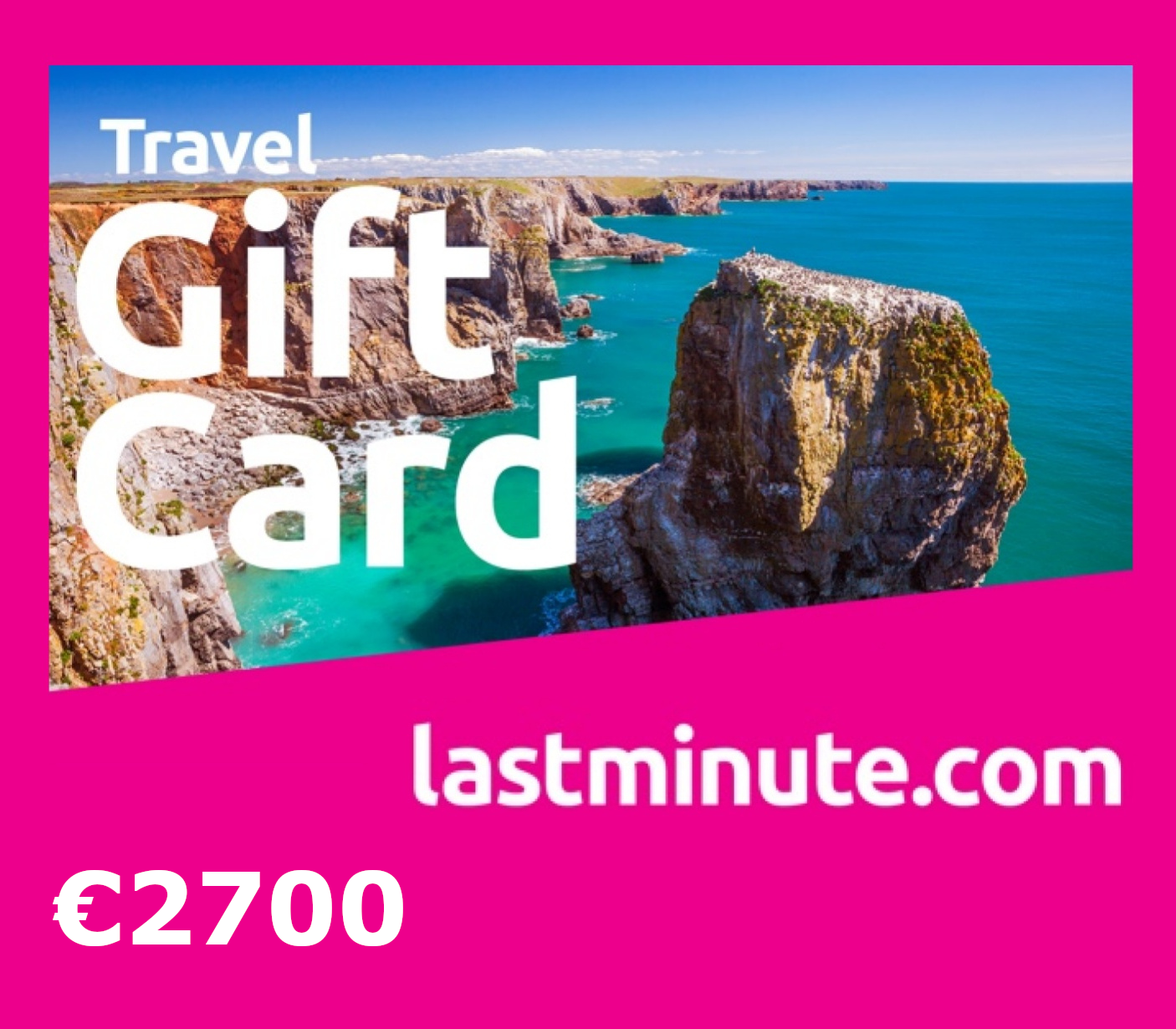 

Lastminute.com €2700 Gift Card DE