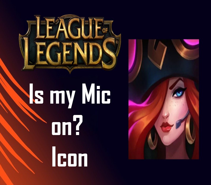 League of Legends - Is my Mic on? Icon Digital Download