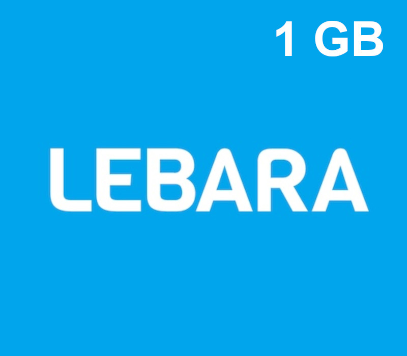 

Lebara 1GB Data Gift Card NL