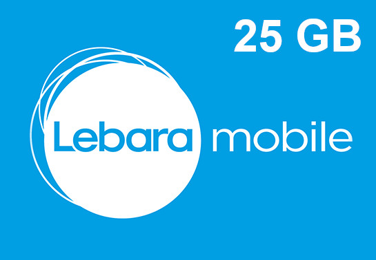 Lebara 25GB Data Mobile Top-up ES