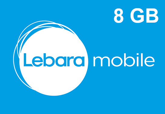 Lebara 8GB Data Mobile Top-up ES
