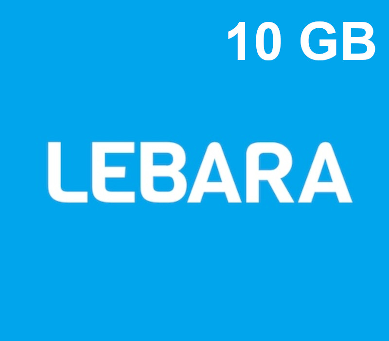 

Lebara PIN 10GB Data Gift Card SA