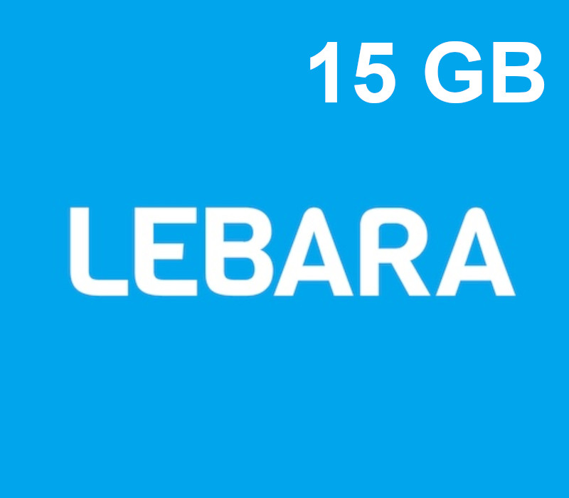 

Lebara 15GB Data Mobile Top-up ES