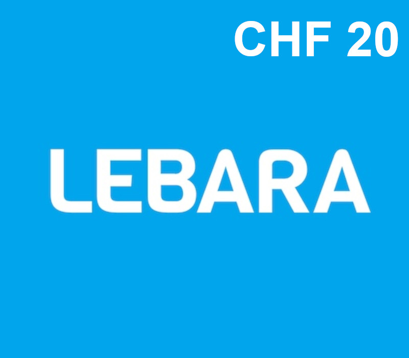 

Lebara 20 CHF Gift Card CH