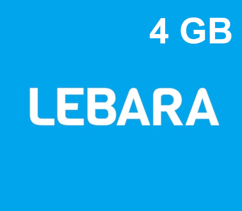 

Lebara 4GB Data Mobile Top-up ES