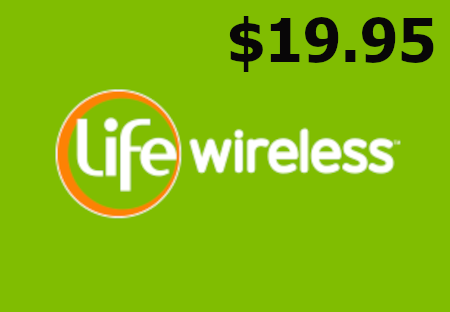 Life Wireless PIN $19.95 Gift Card US