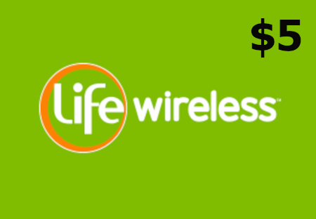 Life Wireless PIN $5 Gift Card US