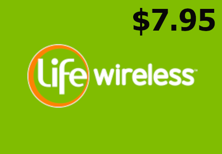 Life Wireless PIN $7.95 Gift Card US