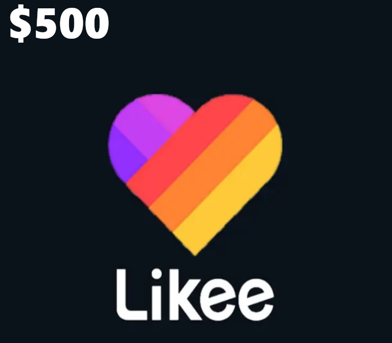 

Likee $500 Gift Card