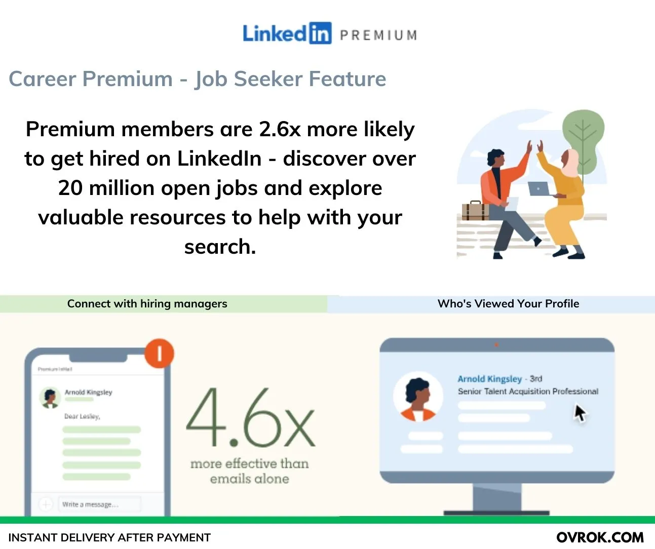 LinkedIn Premium Career - 12 Months Subscription Key