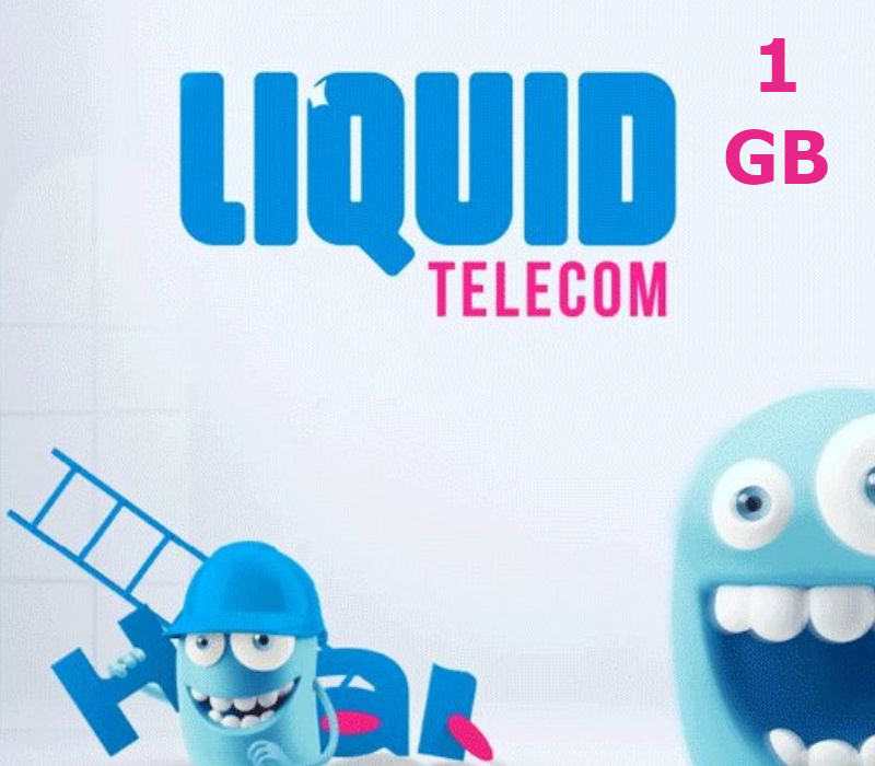 Liquid Telecom 1GB Data Mobile Top-up ZM