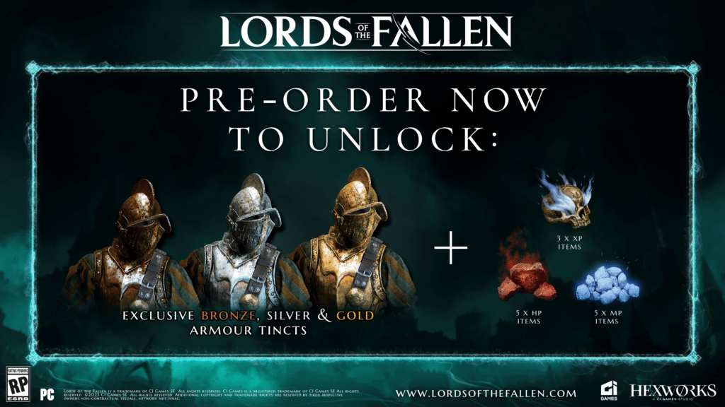 Lords Of The Fallen (2023) - Pre-Order Bonus DLC EU Steam CD Key