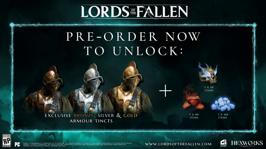 Lords Of The Fallen (2023) - Pre-Order Bonus DLC Steam CD Key