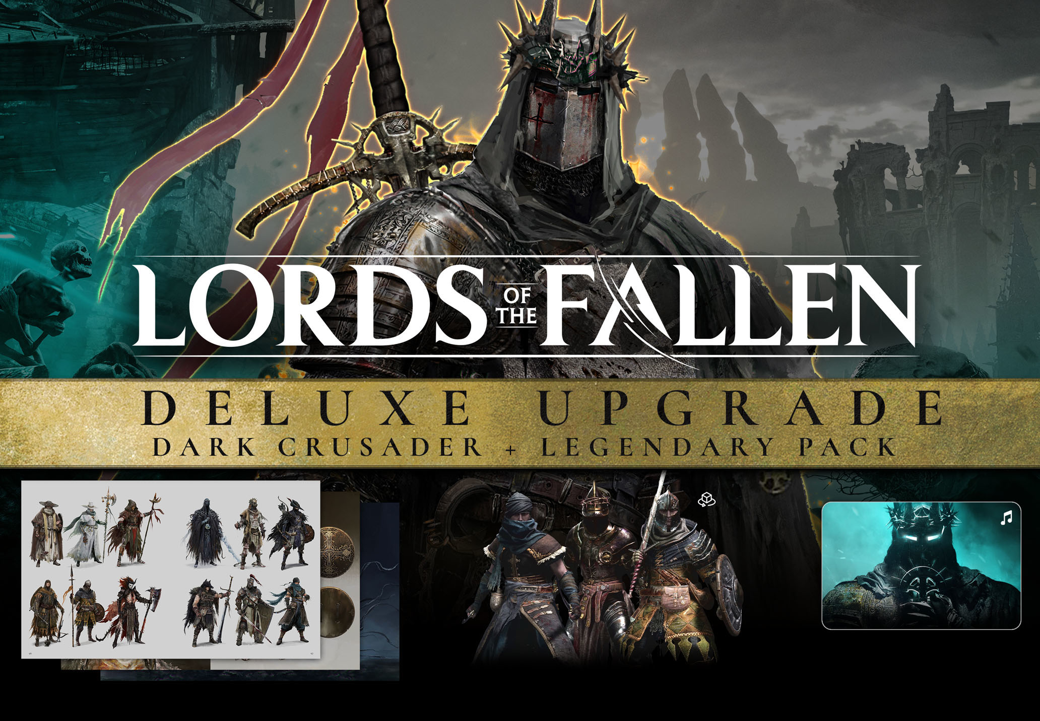 Lords Of The Fallen (2023) - Deluxe Upgrade DLC EU (without DE) Xbox Series X|S CD Key  screenshot 1