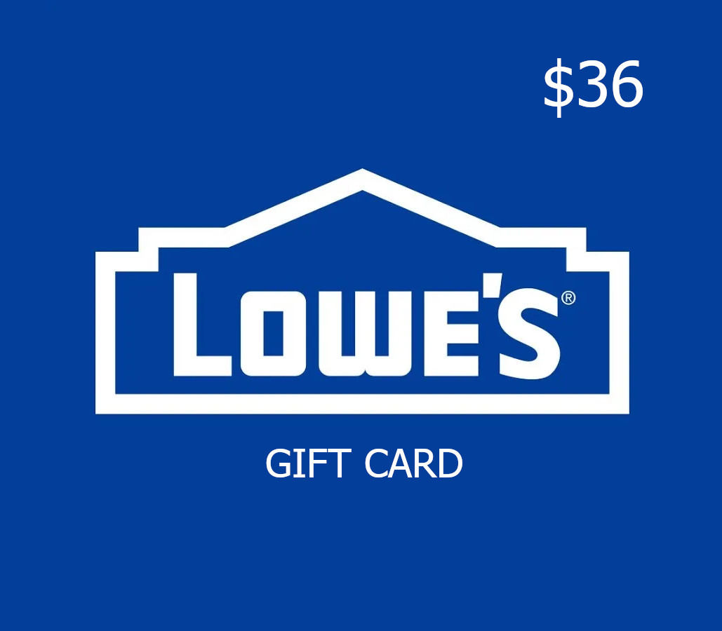 Lowe's $36 Gift Card US