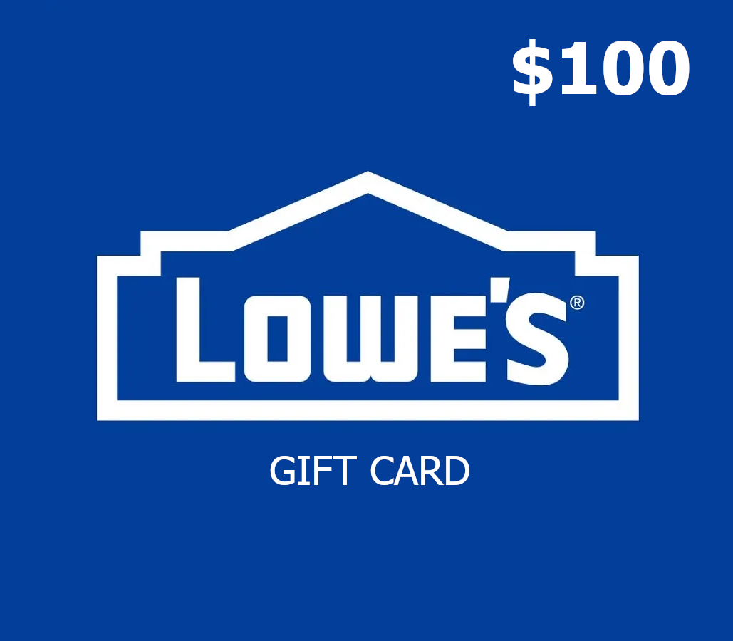 

Lowe's $100 Gift Card US