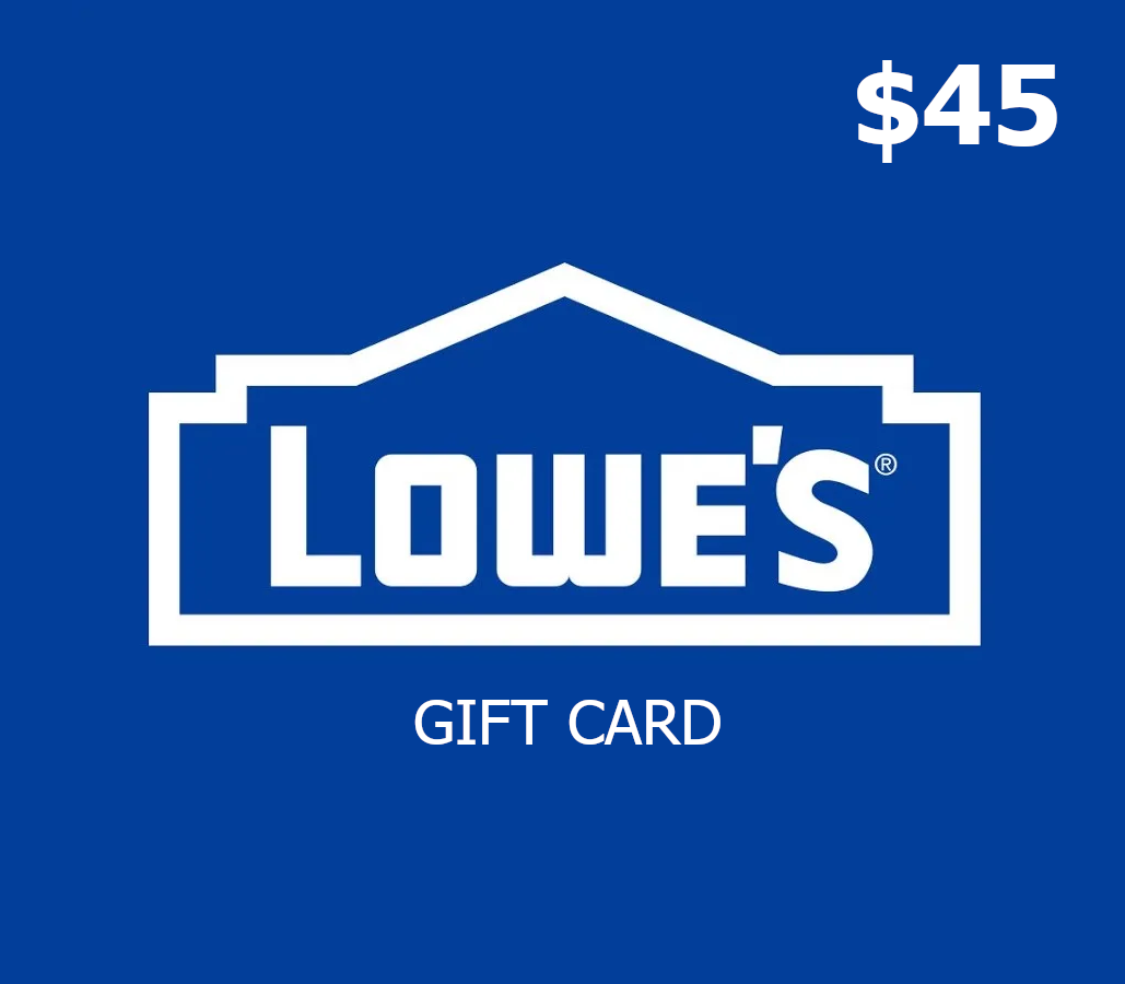 Lowe's $45 Gift Card US