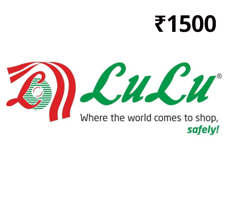 

Lulu ₹1500 Gift Card IN