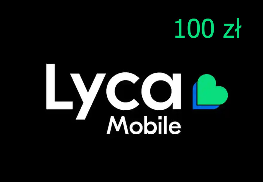 Lyca Mobile 100 Zł Gift Card PL