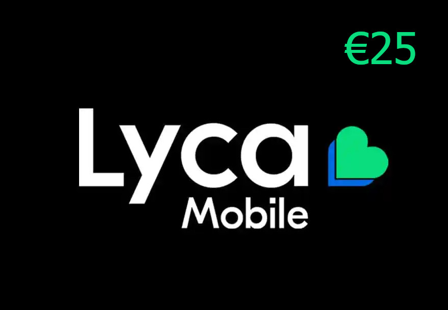 Lyca Mobile €25 Mobile Top-up ES