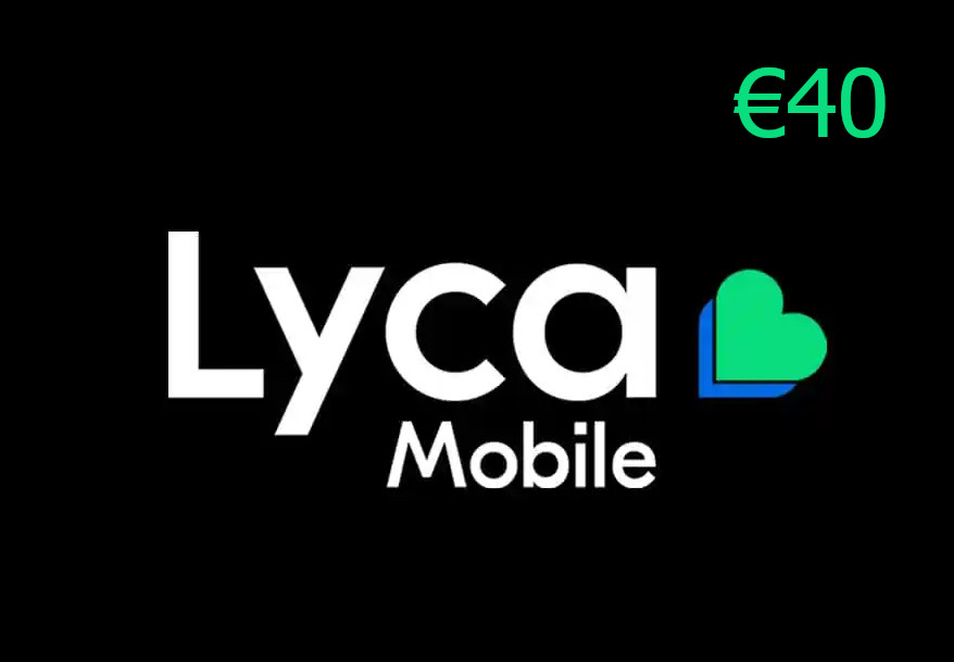 Lyca Mobile €40 Mobile Top-up ES