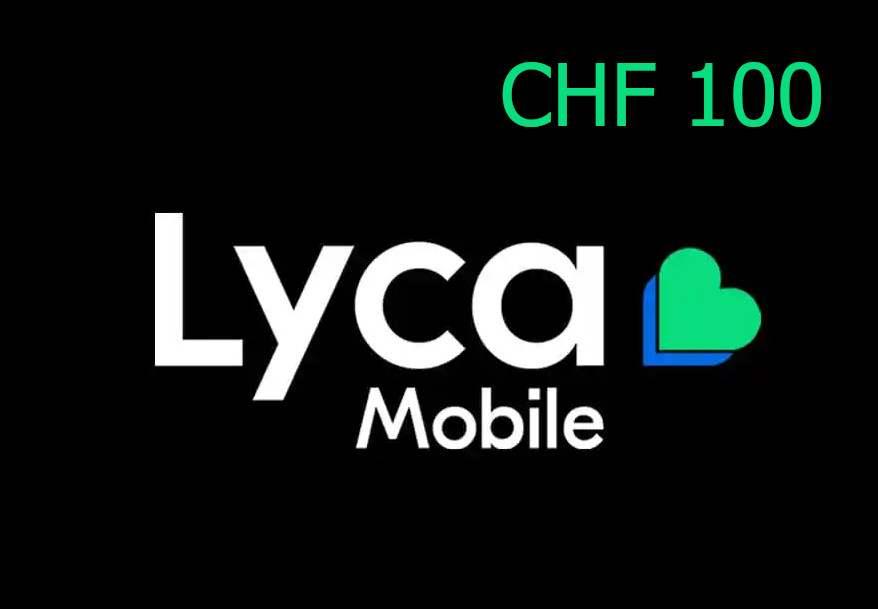 Lyca Mobile 100 CHF Gift Card CH