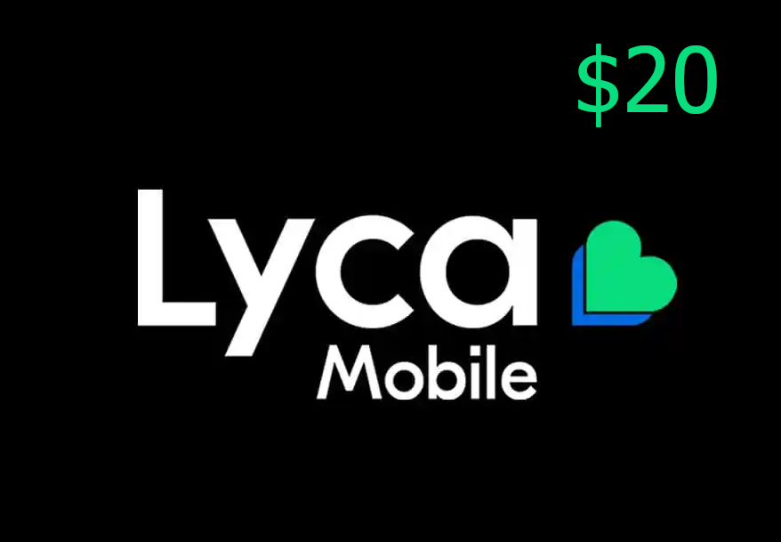 Lyca Mobile $20 Mobile Top-up US