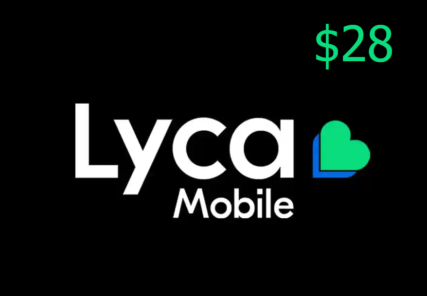 Lyca Mobile $28 Mobile Top-up US