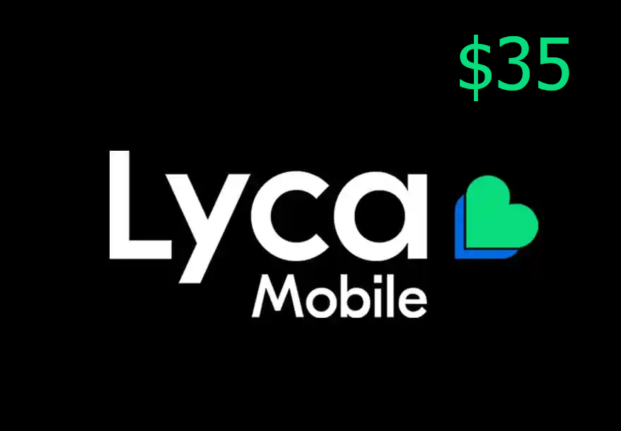 Lyca Mobile $35 Mobile Top-up US