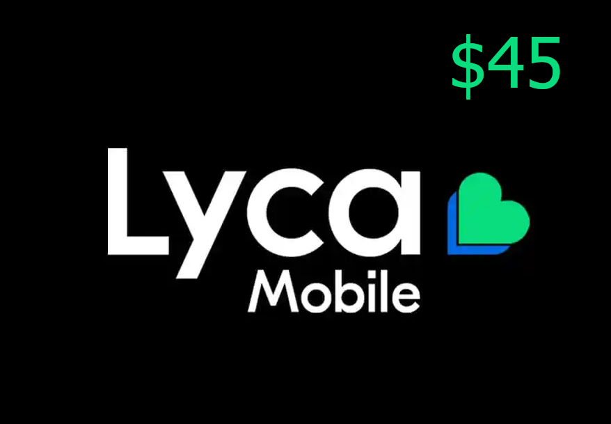 Lyca Mobile $45 Mobile Top-up US