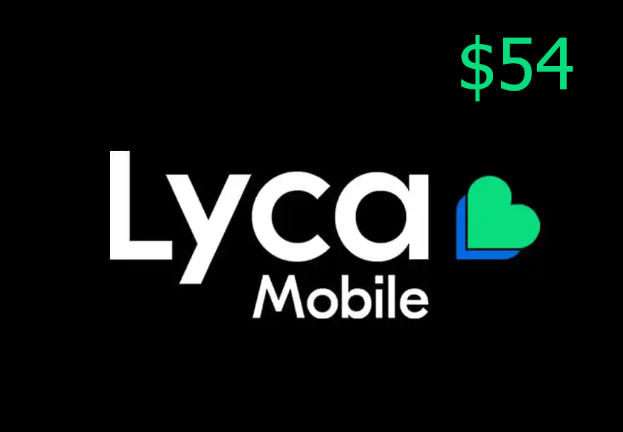 Lyca Mobile $54 Mobile Top-up US