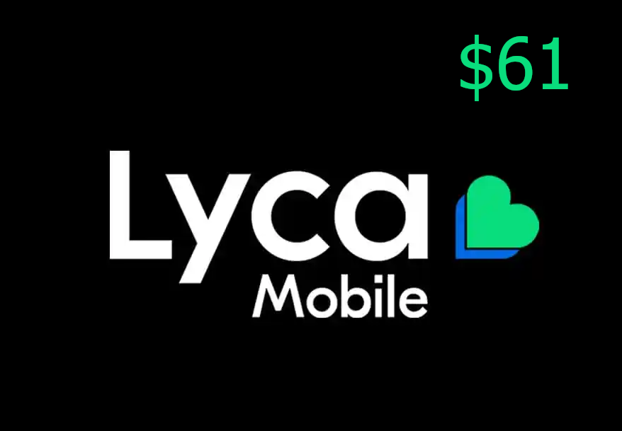 Lyca Mobile $61 Mobile Top-up US