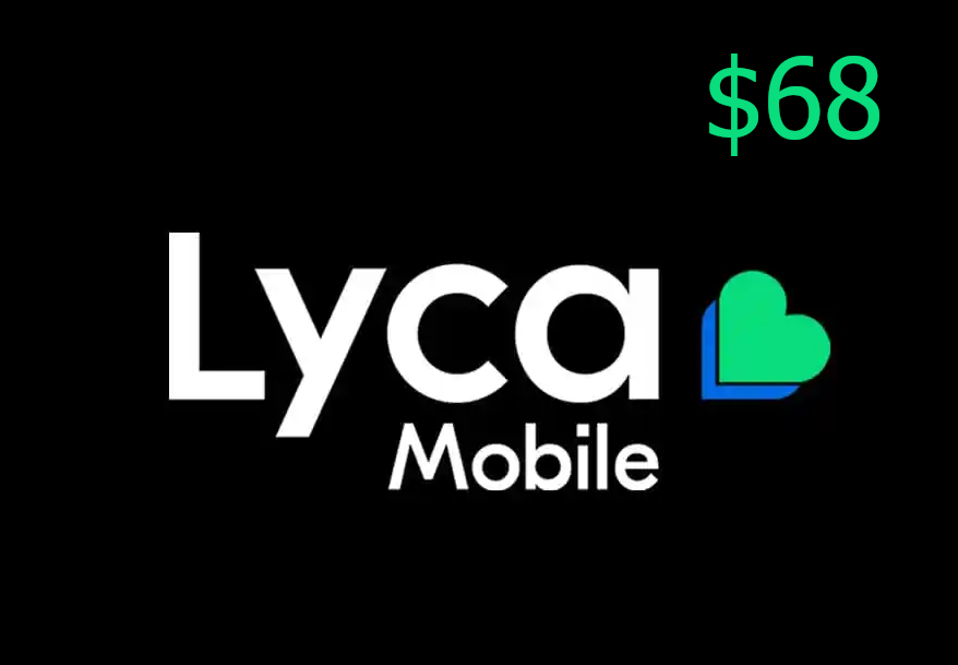 Lyca Mobile $68 Mobile Top-up US