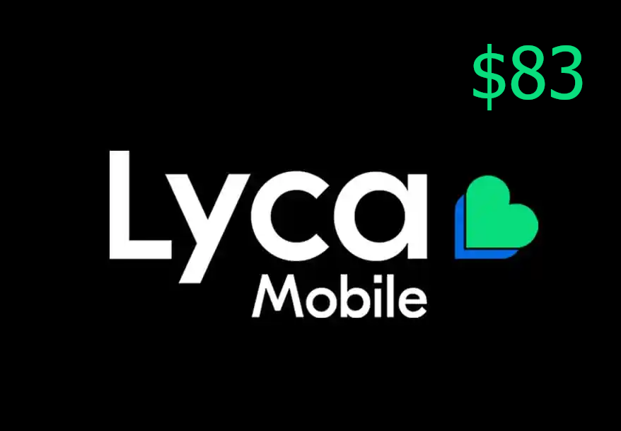 Lyca Mobile $83 Mobile Top-up US