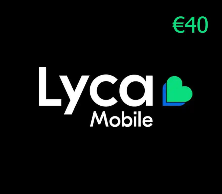 

Lyca Mobile €40 Mobile Top-up ES