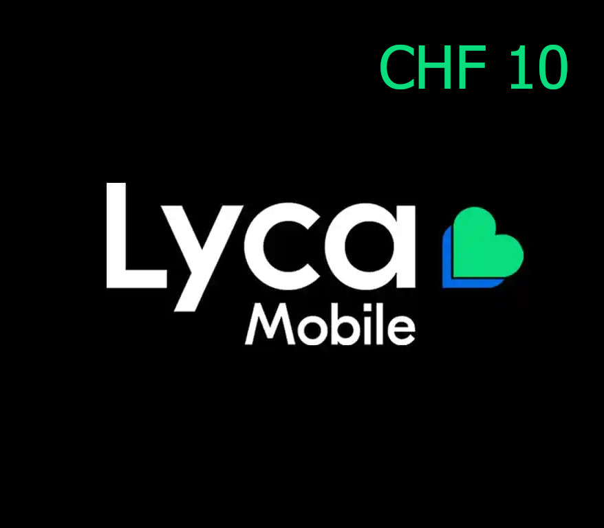 

Lyca Mobile 10 CHF Gift Card CH