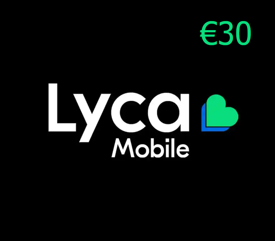 

Lyca Mobile €30 Gift Card IE