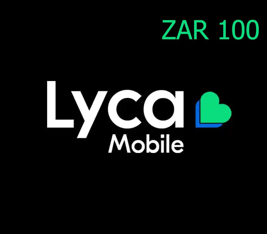 

Lyca Mobile 100 ZAR Gift Card ZA