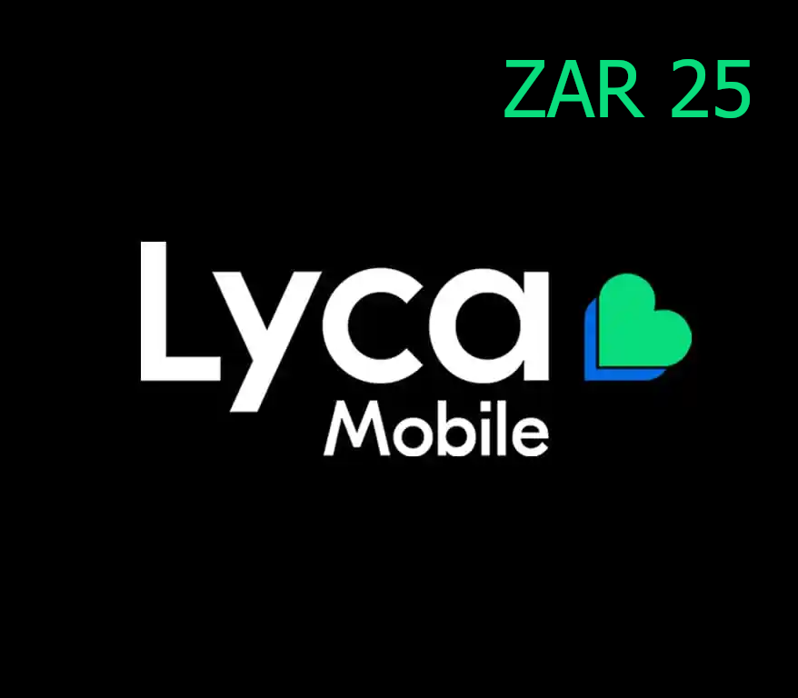 

Lyca Mobile 25 ZAR Gift Card ZA