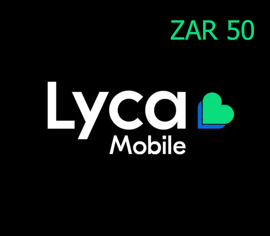 

Lyca Mobile 50 ZAR Gift Card ZA