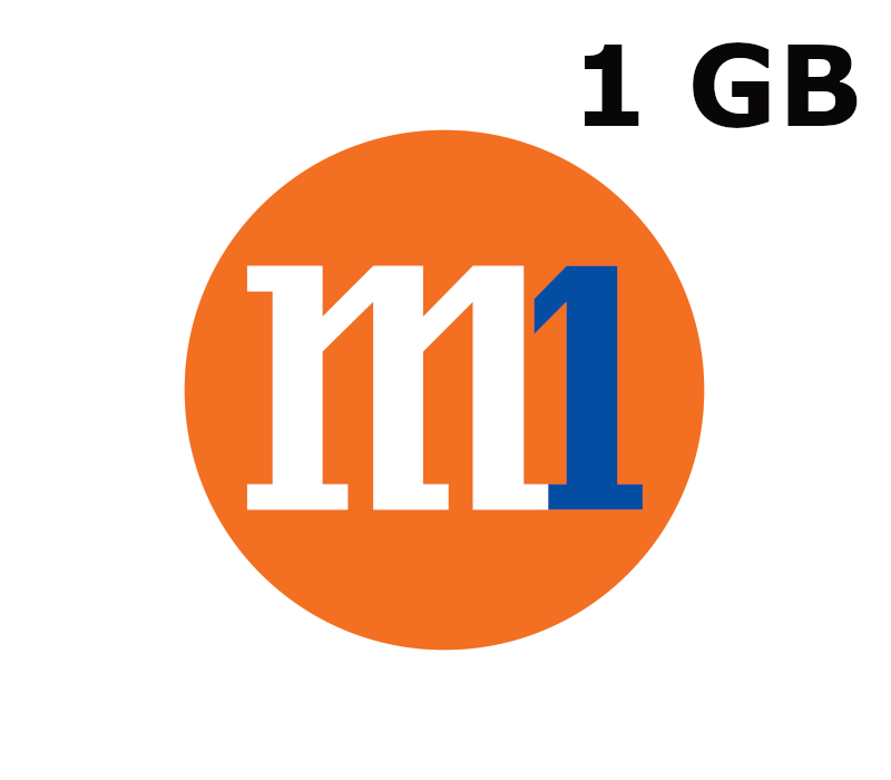 

M1 1 GB Data Mobile Top-up SG (Valid for 3 days)