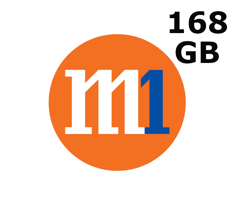 

M1 168 GB Data Mobile Top-up SG