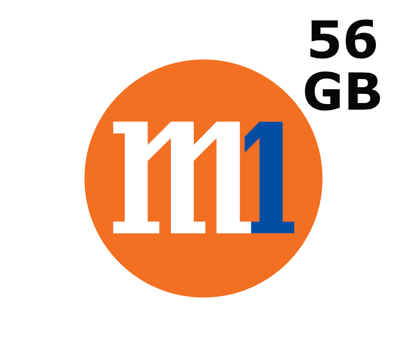 M1 56 GB Data Mobile Top-up SG