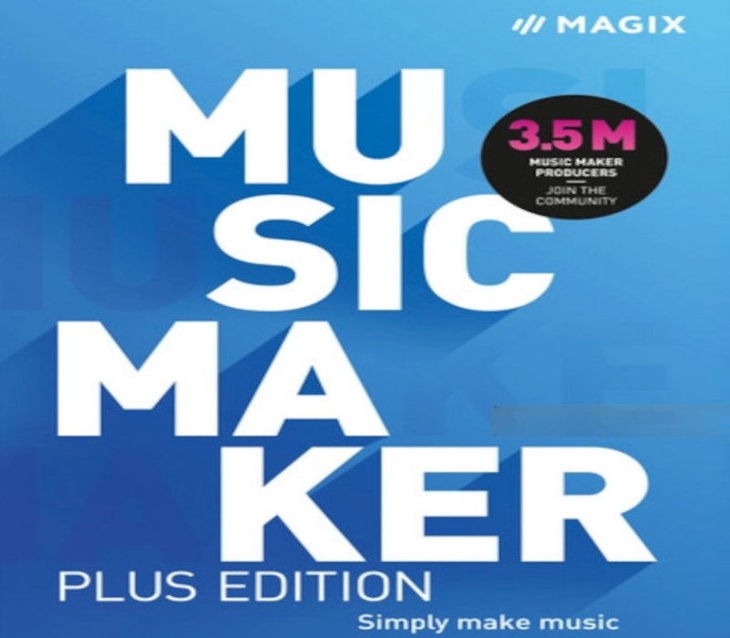 

MAGIX Music Maker Plus 2021 EU Digital Download CD Key