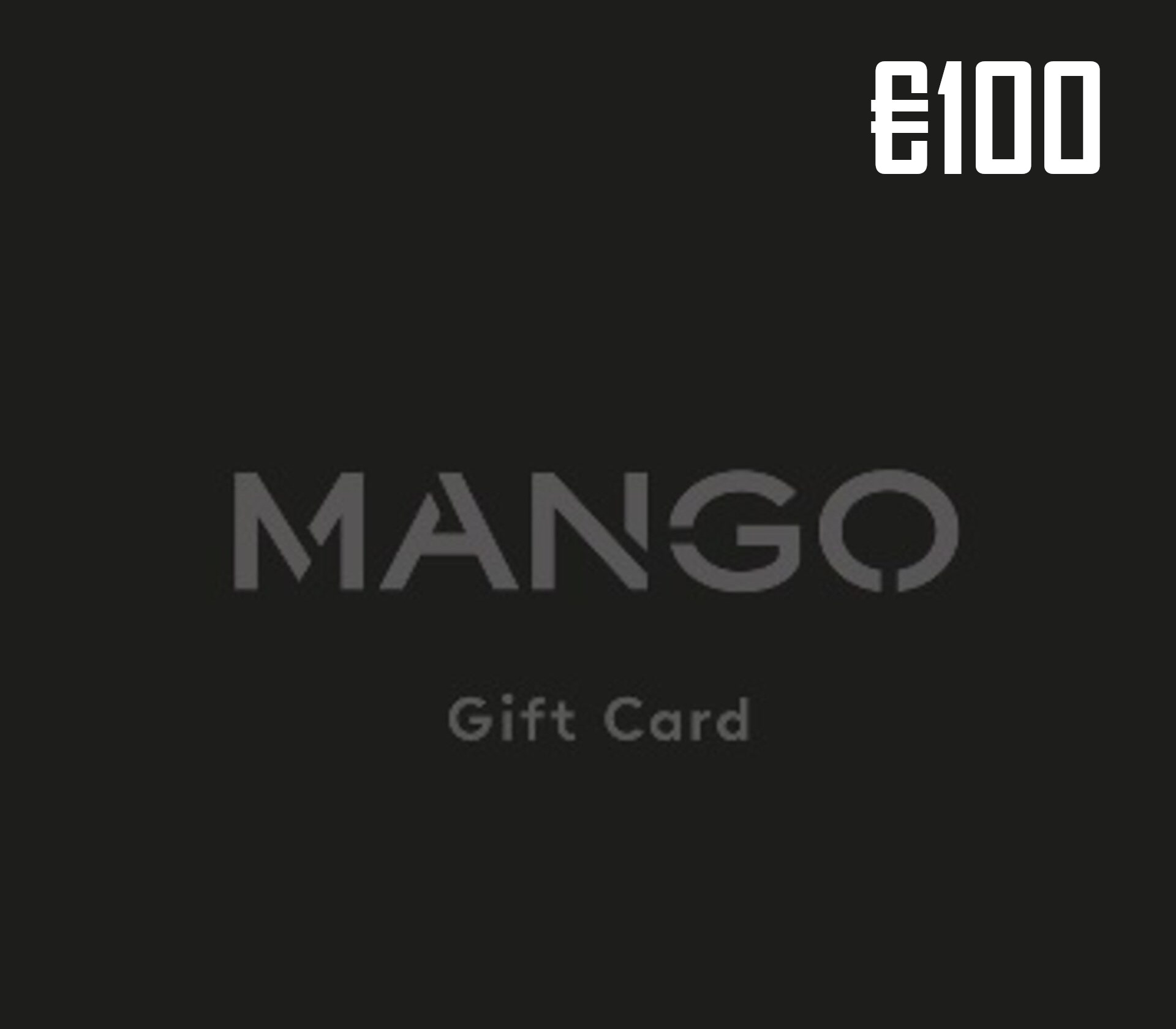 

Mango €100 Gift Card BE