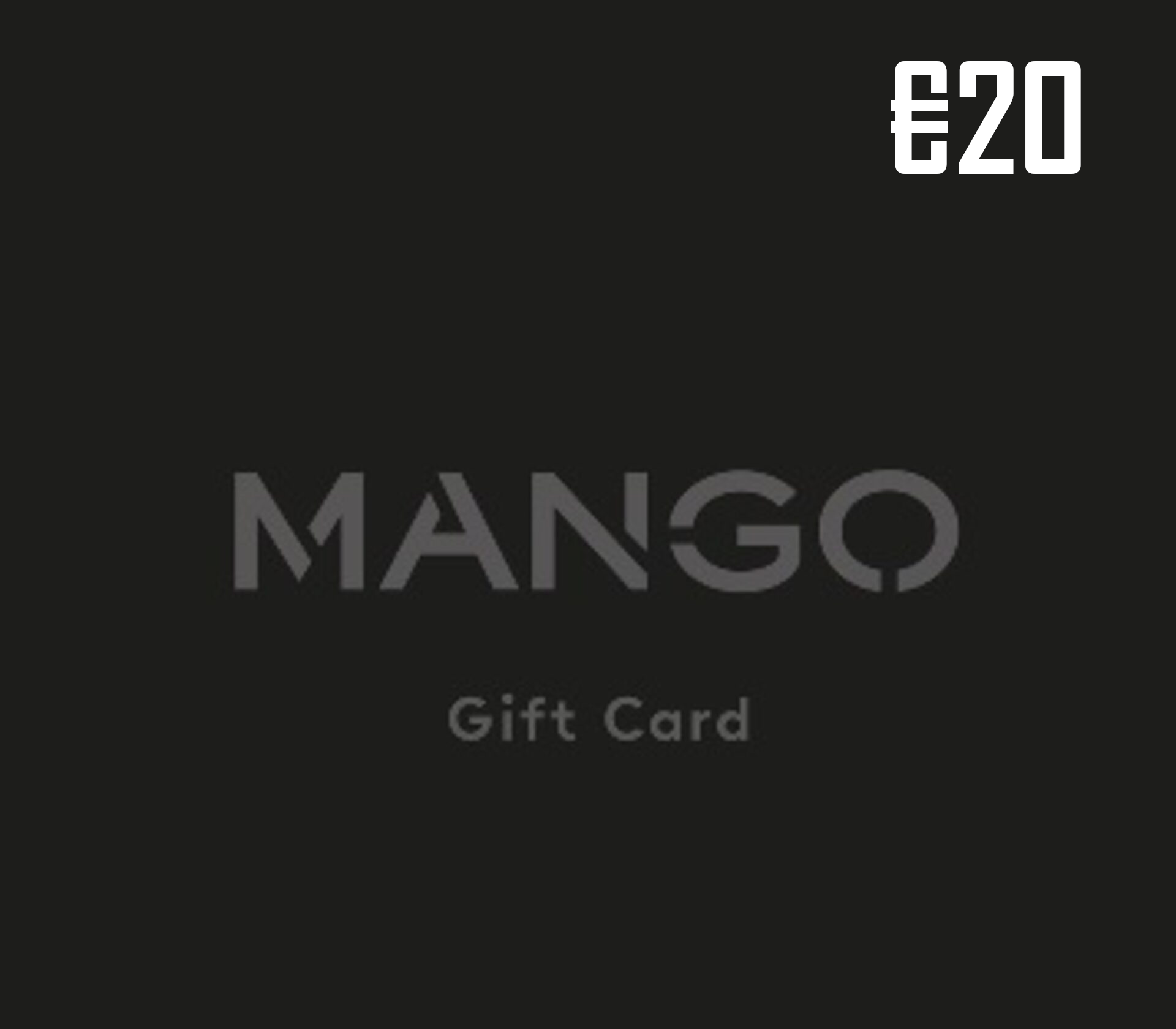 

Mango €20 Gift Card GR