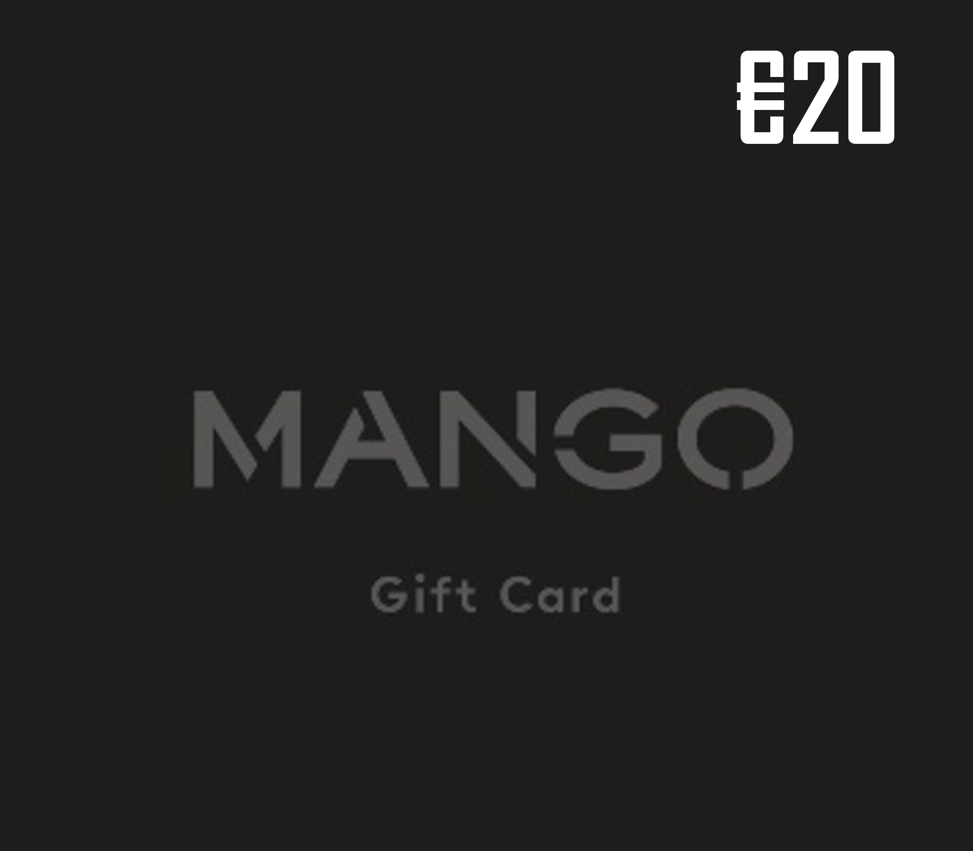 

Mango €20 Gift Card LU