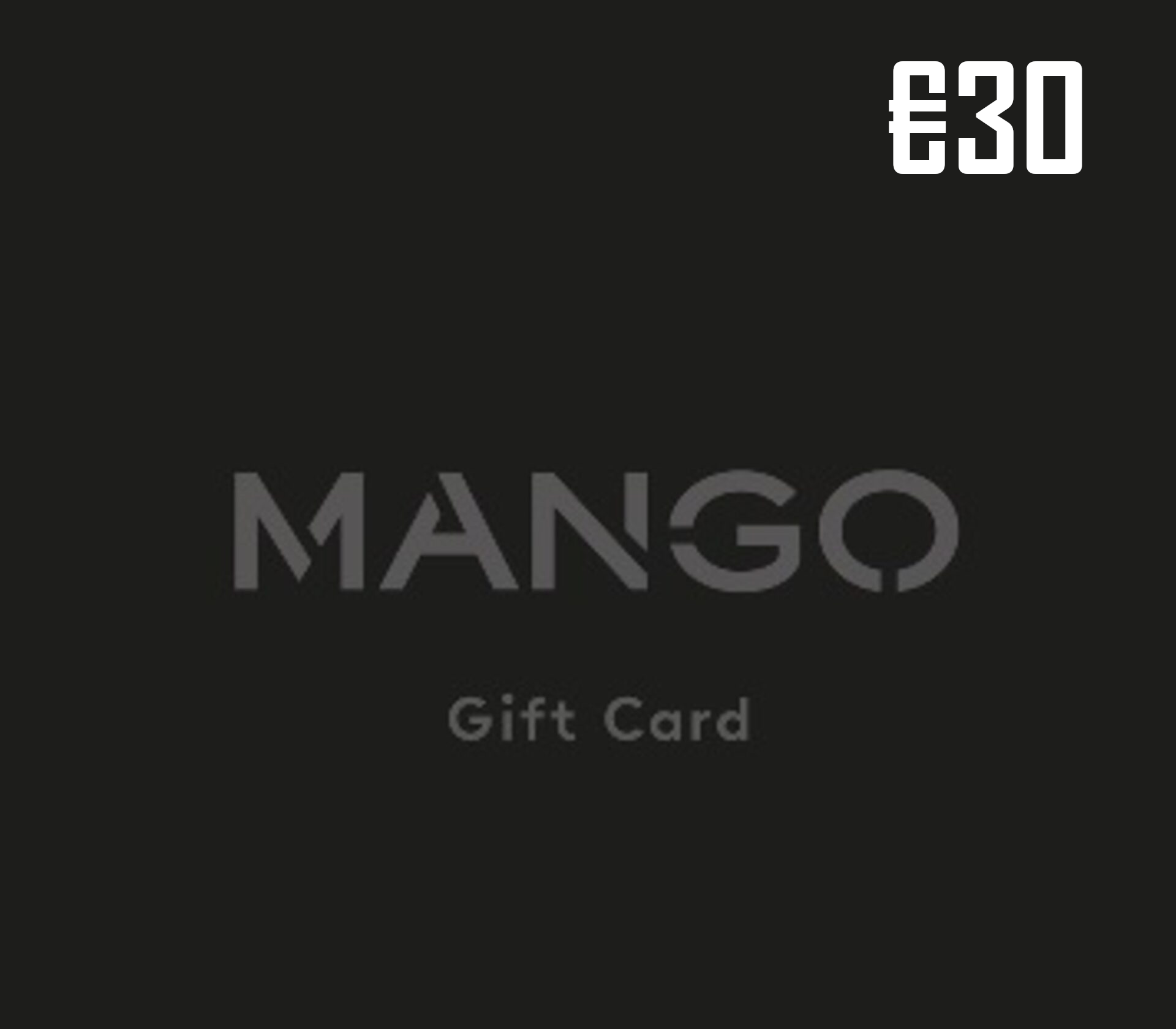 

Mango €30 Gift Card EE